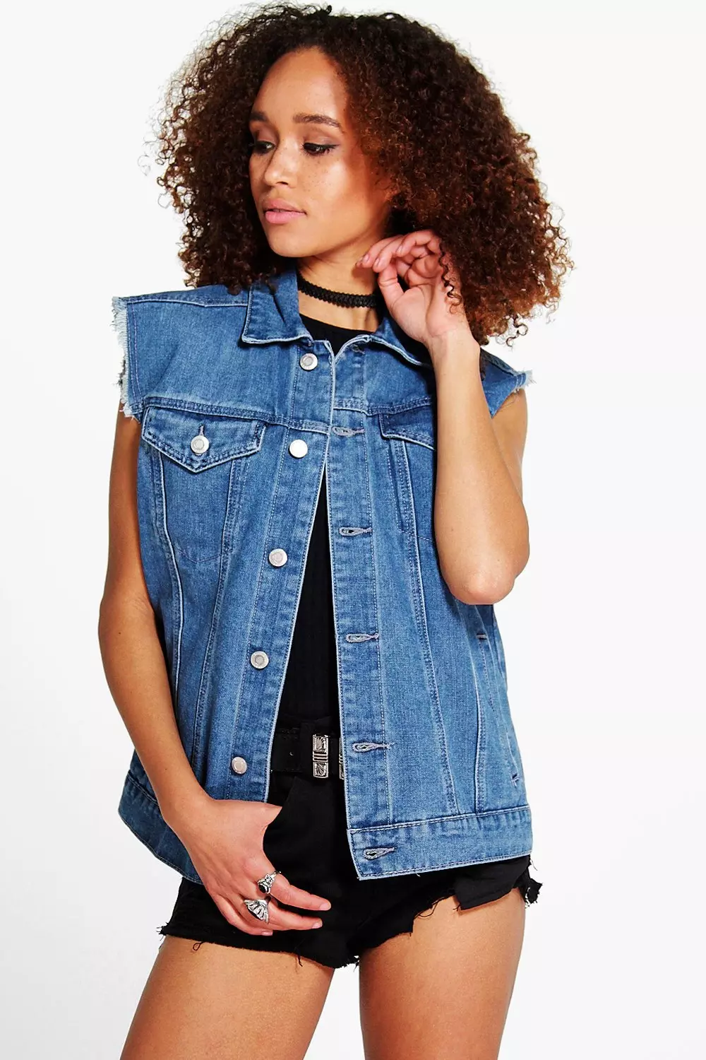 Denim 2025 gilet womens